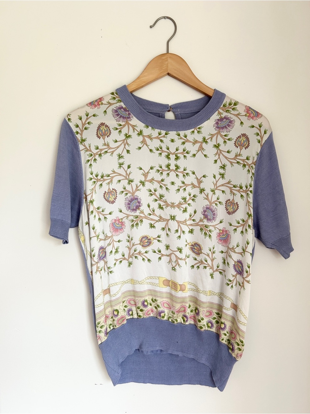 Silk floral Bella Valentina blouse